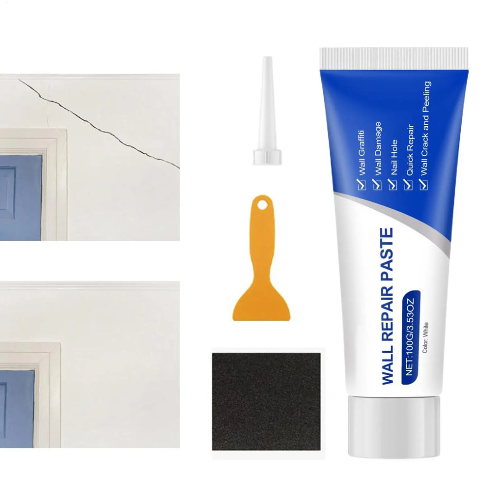 Drywall Repair Kit Putty Filler Paste Wall Hole Repair Kit for Ceiling Door Fixing Mending Home Dormitory Wall DIY Home Repair Oasis Select