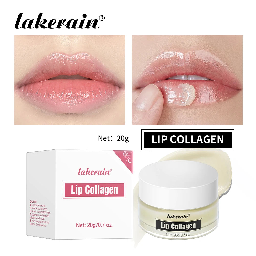 Nourishing Lip Mask Hydrating Dry Cracked Lips Skin Care Makeup Overnight Dual-Color Lip Balm for Reduce Lip Lines Cosmetics Oasis Select 01