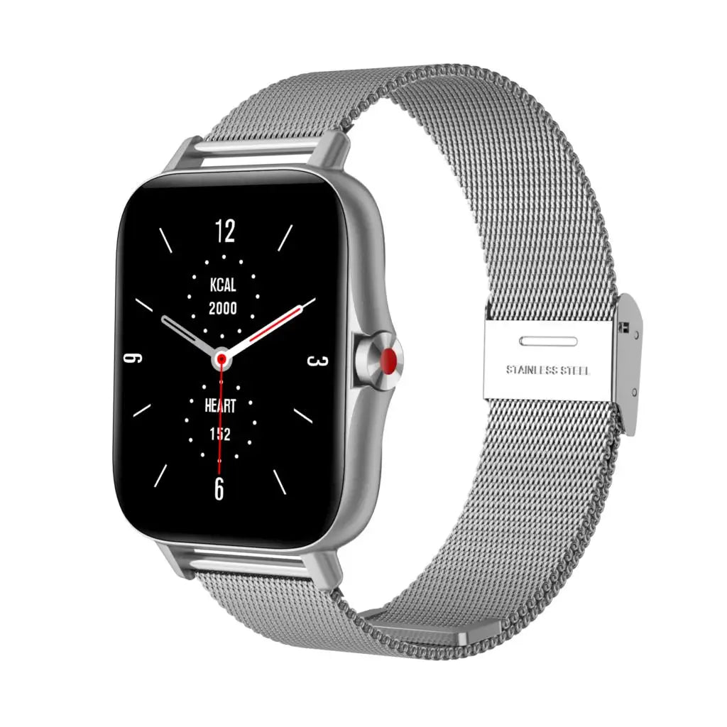 New Men 1.69 Inch Blue Tooth Call Smartwatch Heartrate Testing Music Playing Waterproof Women Sports Smart Watches Fashion Oasis Select SVSVM