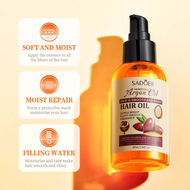 Moroccan Argan Oil Hair Conditioner 80ml – Silky & Frizz-Free Argan Hair Oil Oasis Select