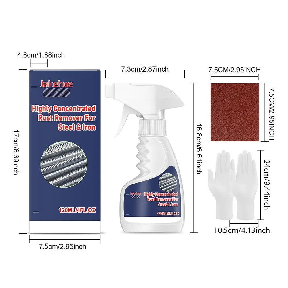 Steel Rust Remover Bolt and Screw Metal Rust Cleaning and Rust Removal Household Cleaner Oasis Select
