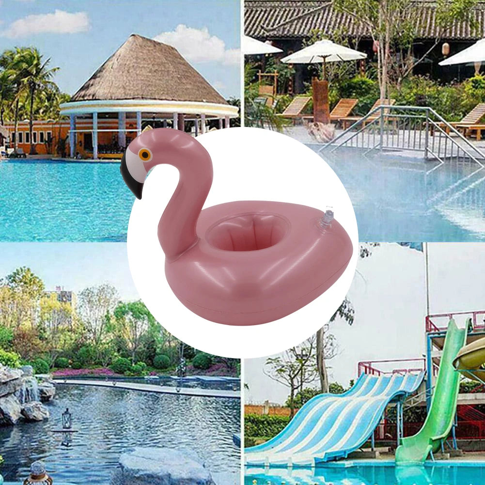 Float Beer Drink Tray Inflatable Swimming Pool Drink Cup Stand PVC Cooler Table Party Supplies for Pool Beach Swimming Oasis Select