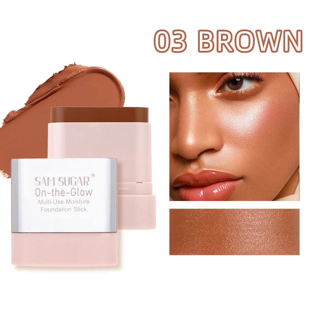SAM SUGAR Foundation Stick – Waterproof, Oil Control & Concealer