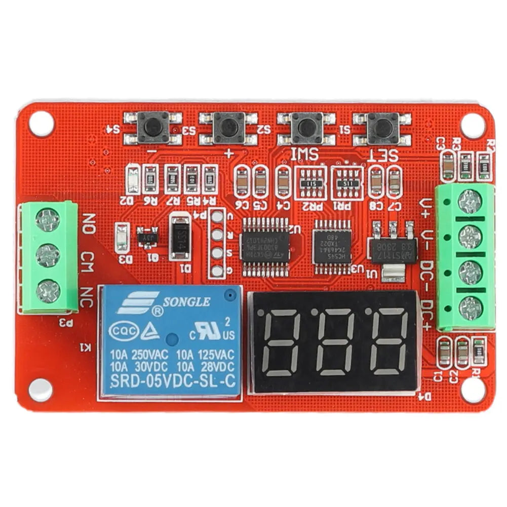 DVB01 Digital Voltage Comparator Module DC 5V 12V 24V Display Voltage Comparator Module Oasis Select DC5V United States
