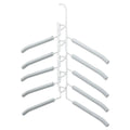 5-in-1 Folding Clothes Hanger – Space Saving Closet Organizer