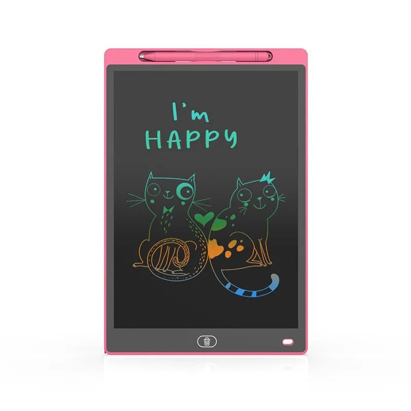 6.5 inch LCD Writing Tablet Drawing Board Magic Blackboard Montessori Educational Drawing Toys Gift Oasis Select Pink