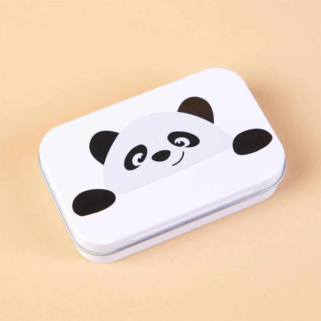New Cartoon Cat Jewelry Tin Case Sealed Jar Packing Boxes Hairpin Candy Flip Storage Box Small Storage Cans Headphones Gift Box Oasis Select D