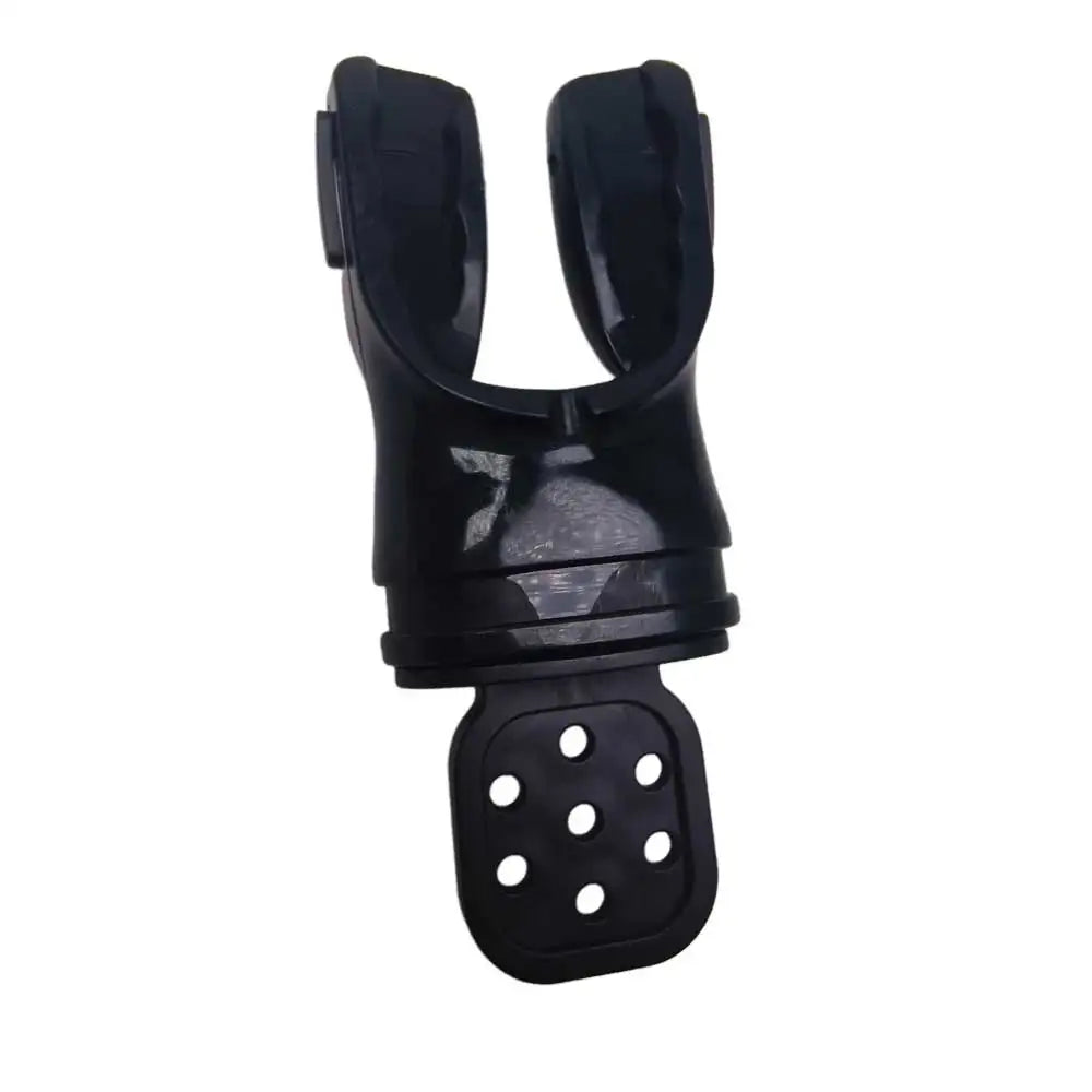 Scuba Diving Moldable Silicone Octopus Mouthpiece Replacement Bite Grip for Backup Regulator Ergonomic 2nd Stage Mouthpiece Gear Oasis Select 1pc black