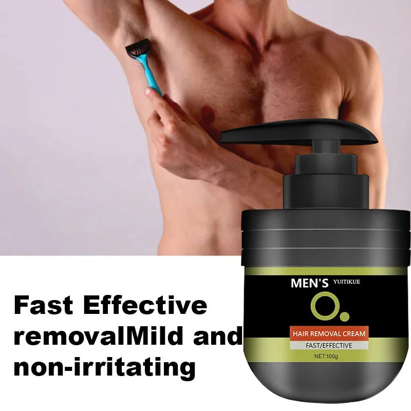 YUITIKUE Men's Hair Removal Cream 100g – Chest, Arms & Legs