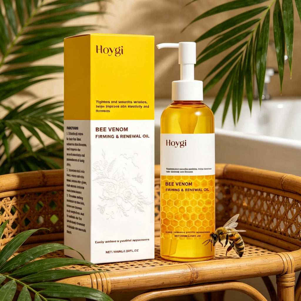 Hoygi Bee Venom Firming Body Oil – Skin Tightening 100ml Firming Body Oil Oasis Select
