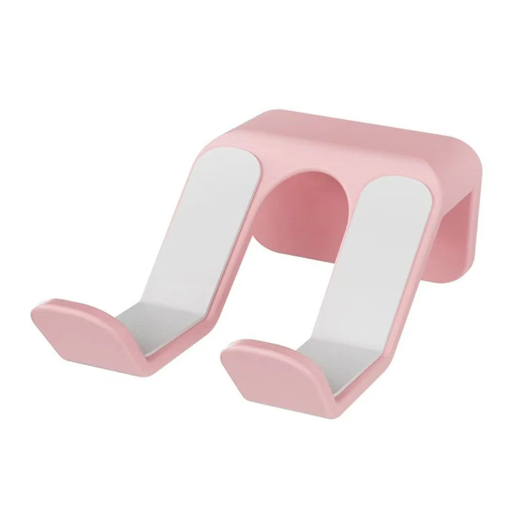 Wall Mounted Game Controller Bracket No Punching Bracket Base Required Controller Storage Rack for Nintendo Switch Pro Sony Xbox Oasis Select Pink