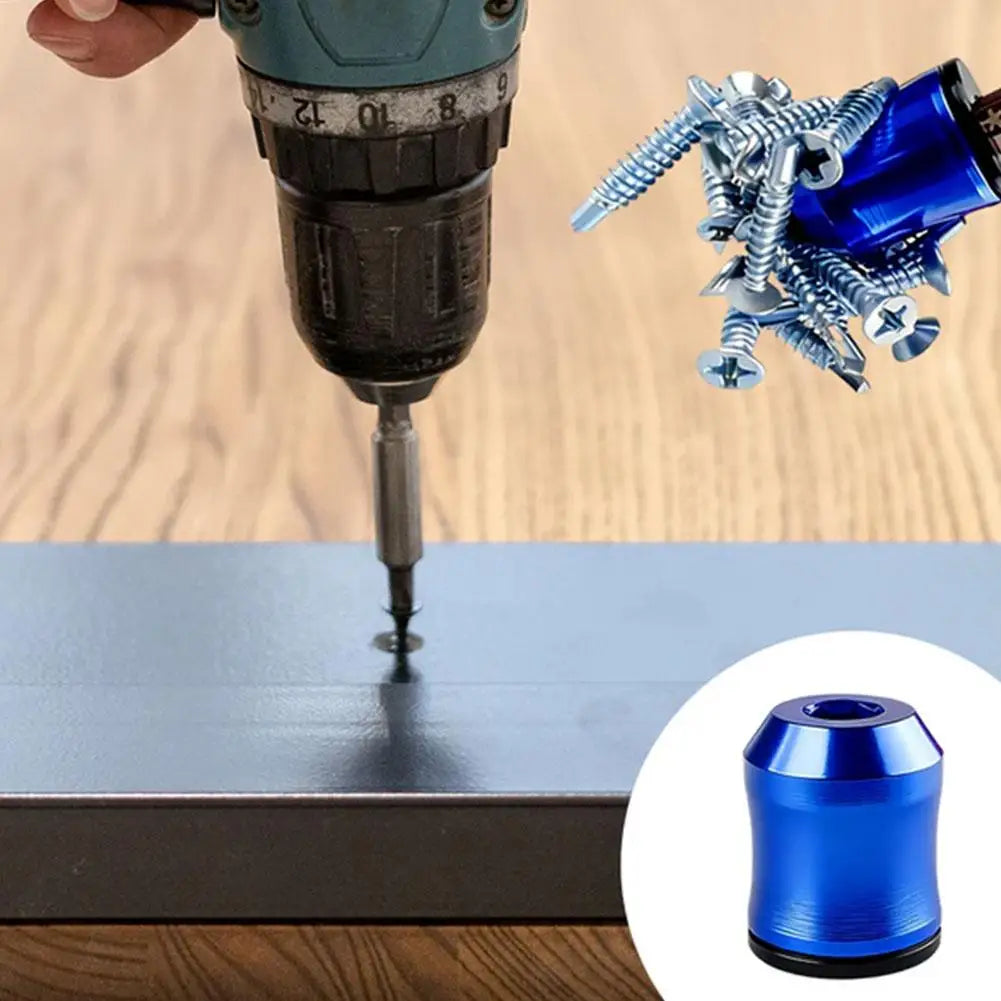 3-in-1 Screwdriver Head Magnetic Ring,Strong Magnetic Screw Ring,6.35 mm Magnetic Screw Ring Bit for Hex Screwdriver Oasis Select