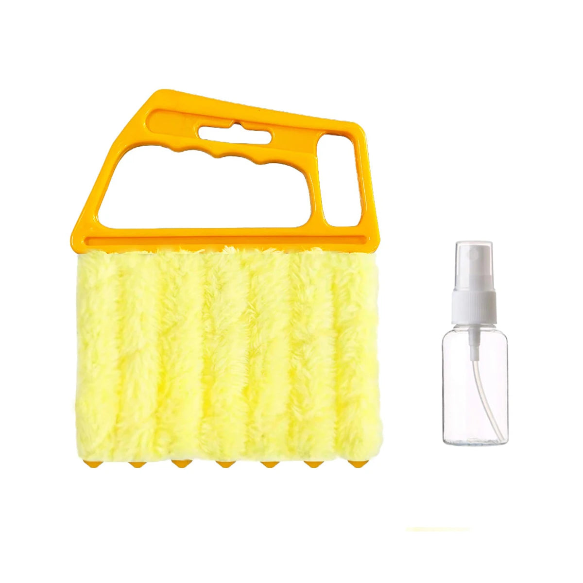 2 PCS Blind Cleaning Kit with Mist Spray Bottle Reusable Fiber Duster for Wood Aluminum Vinyl Blinds Washable Venetian Shade Oasis Select Combo