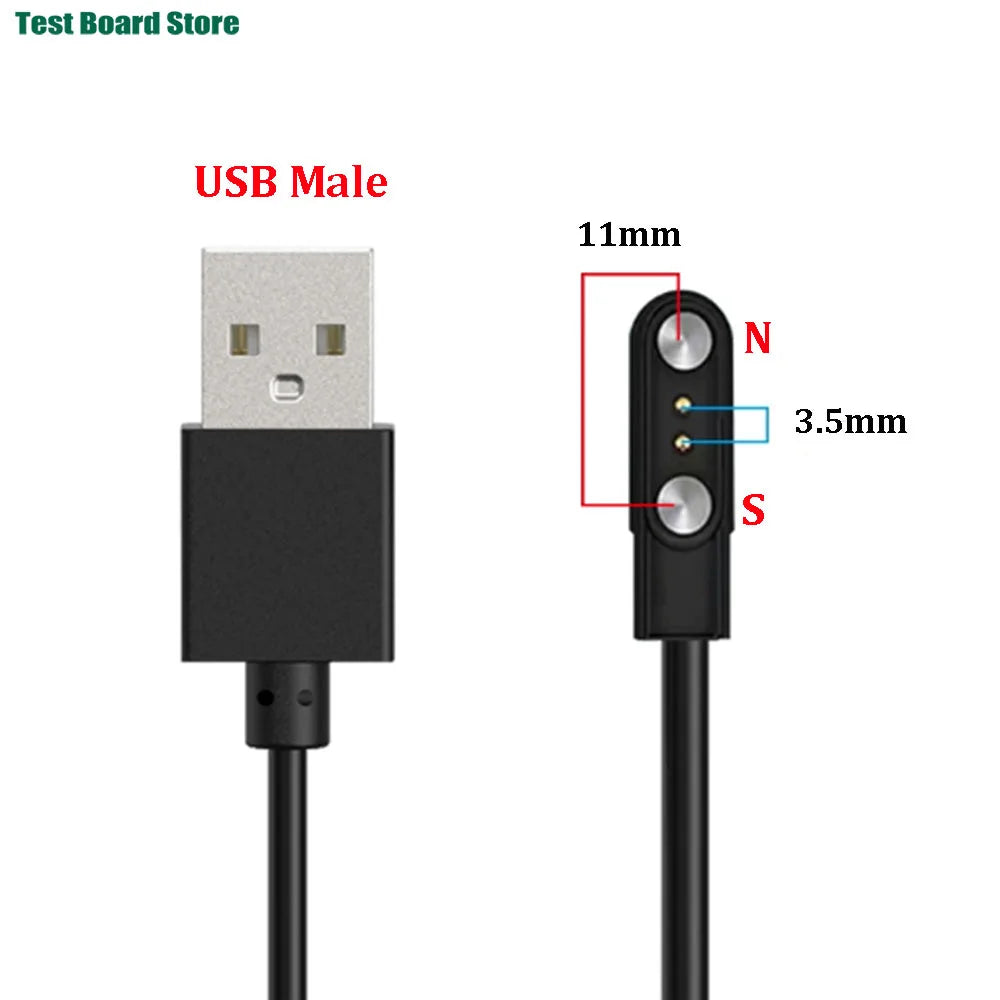 Smart Watch Magnetic USB Dock Charger 2pin 4pin Charging Cable Oasis Select USB-3.5-11