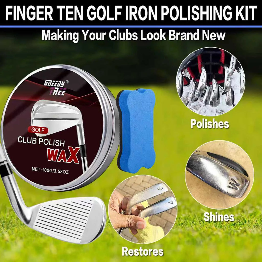 Professional Golf Club Polishing Wax – Remove Scratches & Shine Golf Club Polish Oasis Select