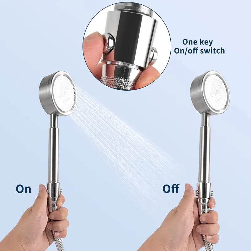 ABS Shower Head Arm Diverter Valve Bidet Sprayer Water Separator Adapter Flow Regulator Stop Switch Bathroom Faucet Accessories Oasis Select