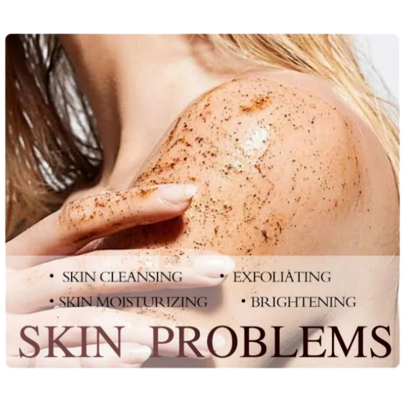 260g Coffee Body Scrub – Caffeine, Exfoliate & Brighten Skin