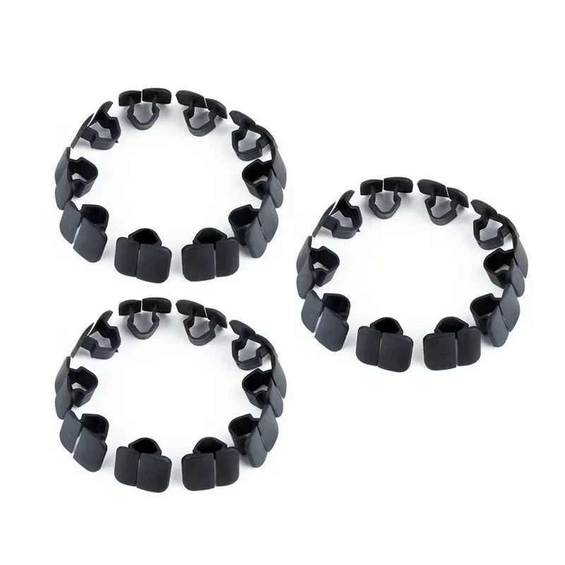 10/20/30/40/50/60pcs Vehicles Clips Retainer Spare Strong Easy Installation Fitment Heat-Resistant Hood Insulation Pad Ample Oasis Select 30pcs