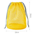 Nylon Mesh Drawstring Pouch – Travel & Cosmetic Organizer