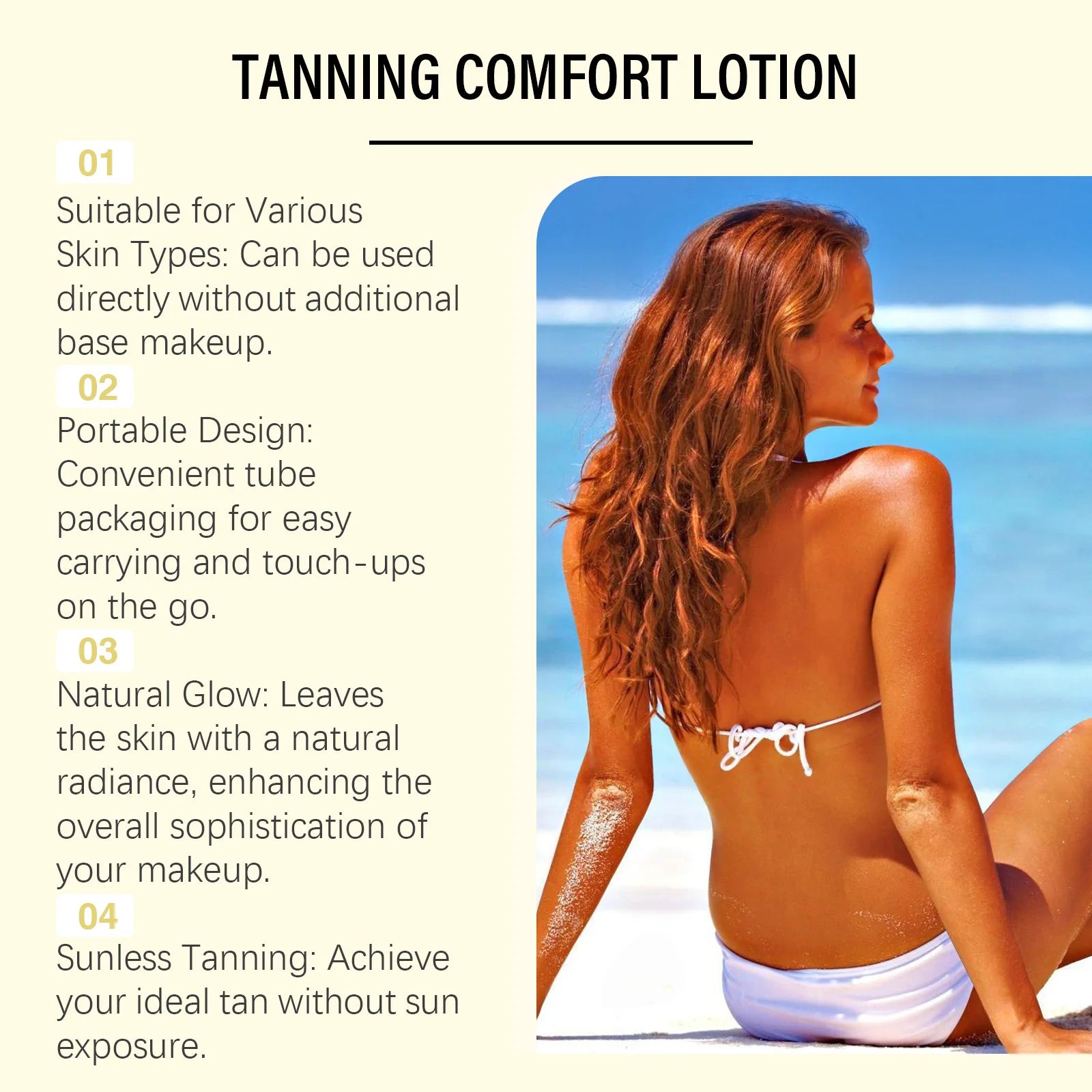 OceAura Self Tanning Serum – Streak-Free Sunless Bronzing Drops Self Tanning Serum Oasis Select