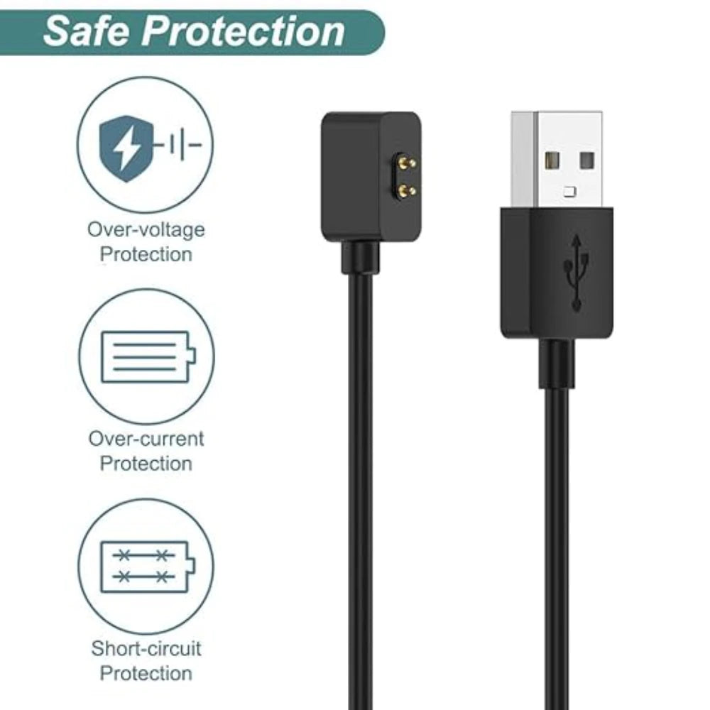 USB Charger Cable for Xiaomi Mi Band 8/8 Pro/9 & Redmi Band 2 Smartwatch Charging Cable Oasis Select