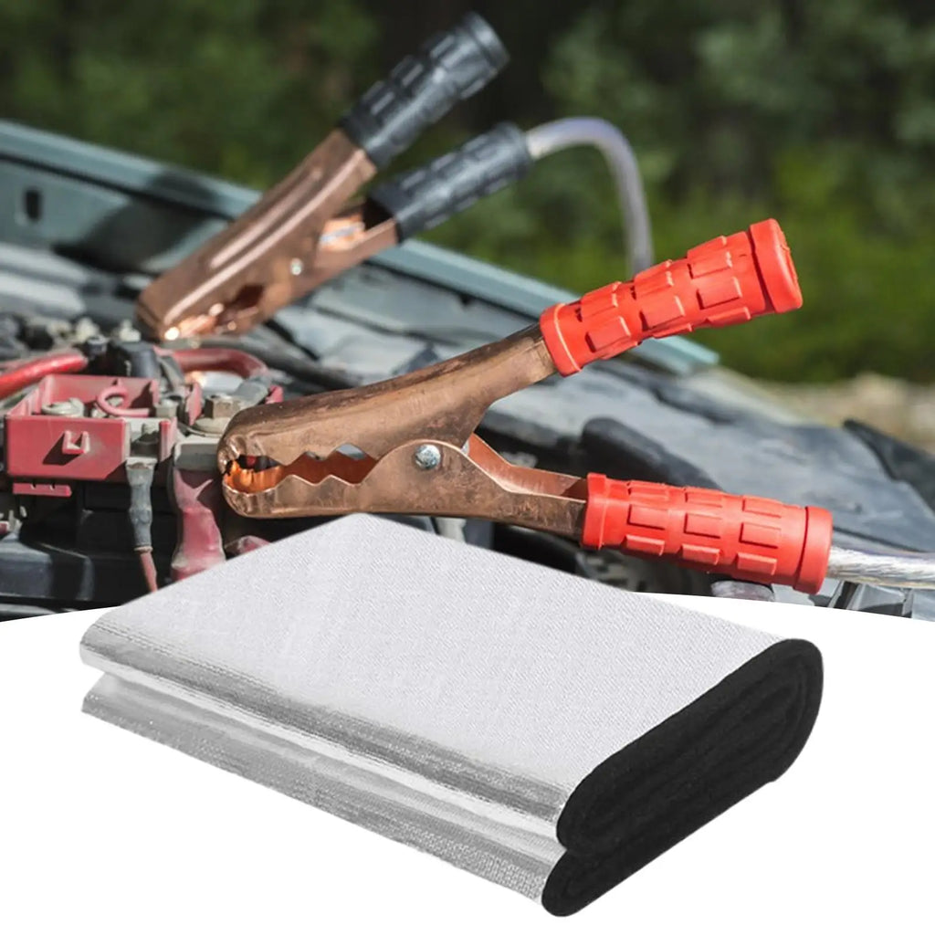 Battery Insulation Fireproof Protector 40.167.09 inch Insulation Car Battery Wrap for Trailer Boat Marine Cold Weather Winter Oasis Select