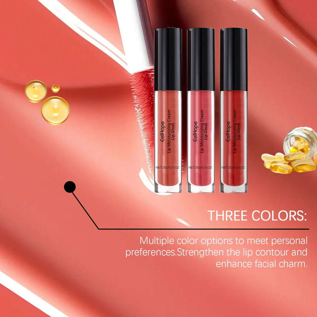 Eelhope Moisturizing Lip Gloss – Non-Sticky, Glowing & Waterproof Moisturizing Lip Gloss Oasis Select