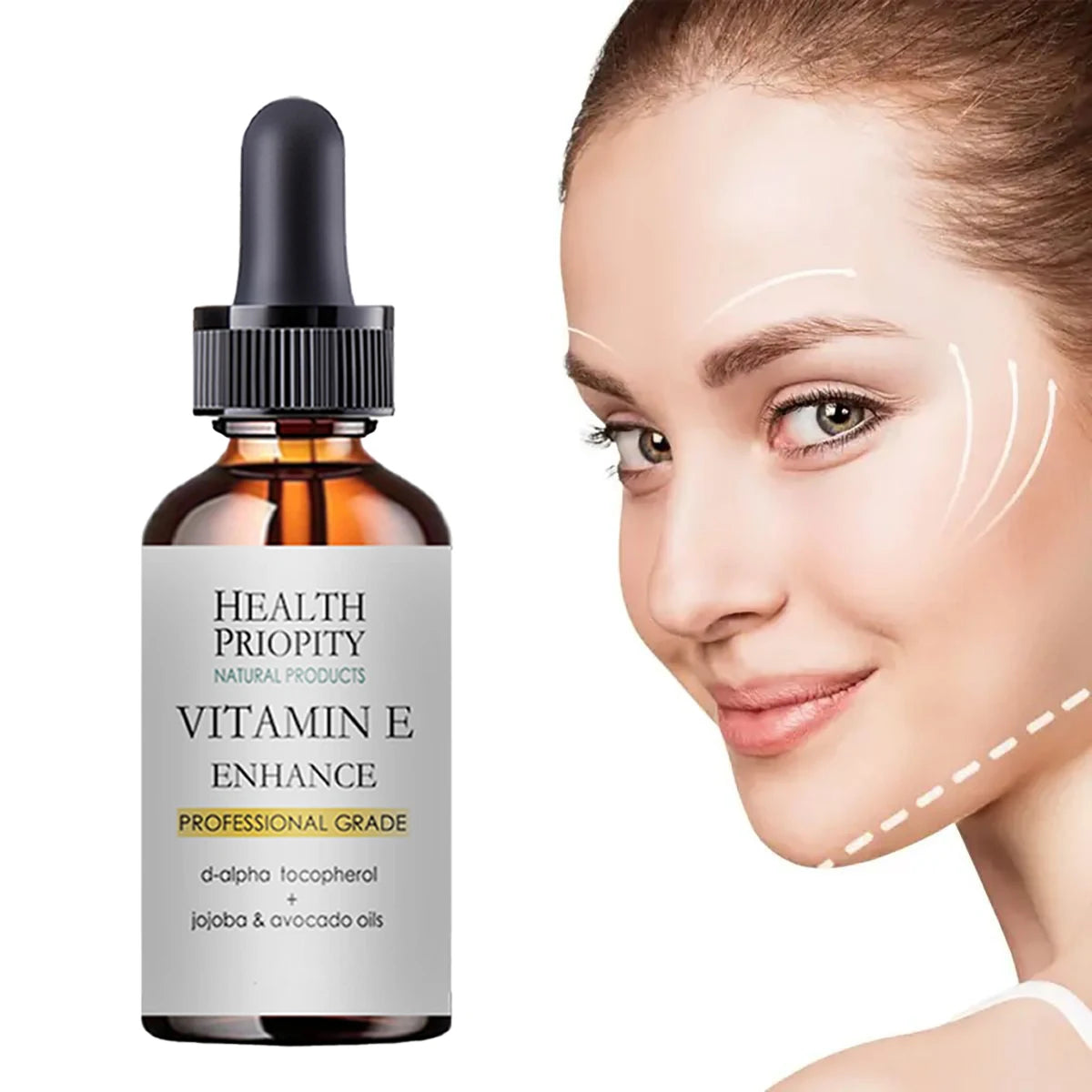 5ML/15ML/30ML/50ML/Face Essence Essential Oils Vitamin E Skin Oil 100% Nature Face Serum Anti-Wrinkle Moisturizing Tight Whiteni Oasis Select