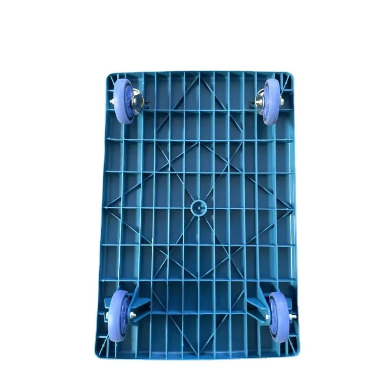 Trolley Portable Folding Silent Casters Handling Goods Trolley Silent Flat Truck Oasis Select