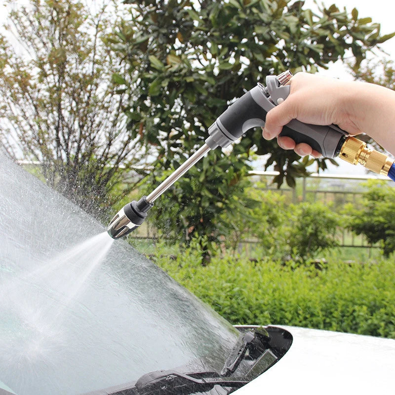 High Pressure Car Wash Water Gun Garden Water Pipe Nozzle Multifunctional Watering Tool Powerful Cleaning For Cars And Gardens Oasis Select