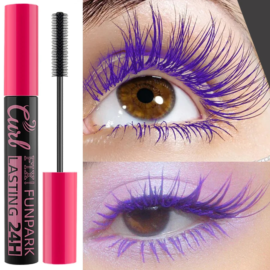 FUNPARK 9-Color Waterproof Mascara – Curling & Lengthening