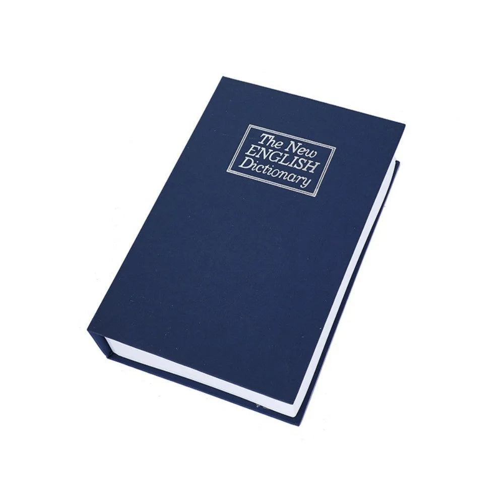 Creative Dictionary Book Money Boxes Piggy Bank With Lock Hidden Secret Security Safe Lock Cash Coin Storage Box Deposit Box Oasis Select Blue-S