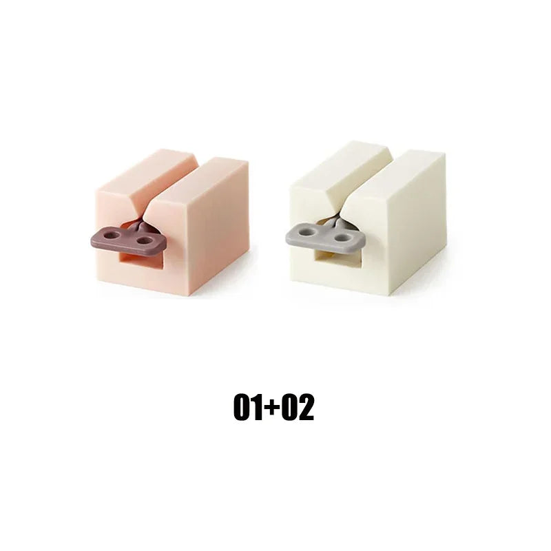 1 roller tube toothpaste squeezer, toothpaste holder, bathroom rotary paste dispenser Oasis Select B-2pcs 01-02