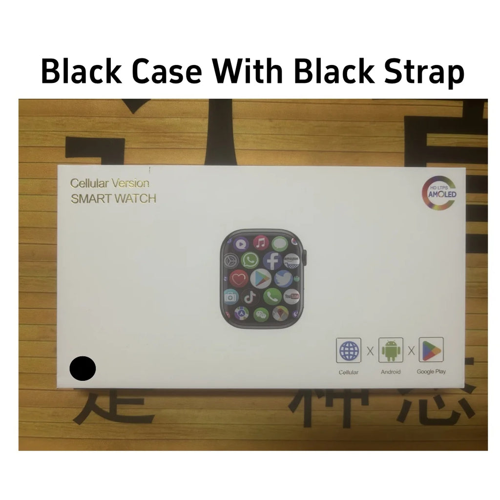 GOLDENSPIKE VP29 4G Smart Watch | 2.29" AMOLED, 8MP Camera, GPS 4G Android Smartwatch Oasis Select