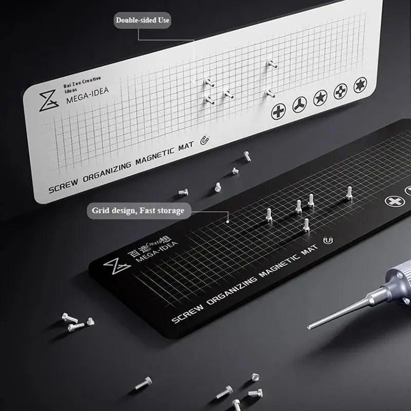 Store Screws with Ease: Magnetic Soft Mat for Tech Repairs Oasis Select