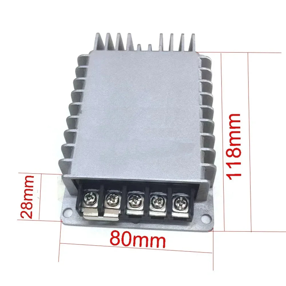 Charger 12V to 24V DC DC 10A-20A Step Up Converter For 28V Lead Acid Battery and 29.2V Lipo Auxiliary Battery RVs Boat Car Oasis Select