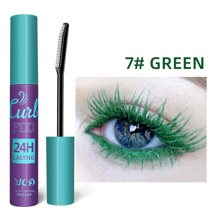 MCD Colorful Waterproof Mascara – Curling & Lengthening Lashes