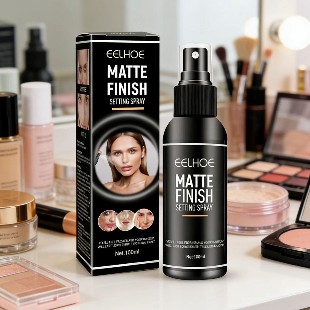 Eelhoe Matte Setting Spray – Oil Control & Pore Minimising 100ml Makeup Setting Spray Oasis Select