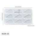 DIY Pendant Silicone Mold Sri Lanka Map Souvenir Tag Keychain Resin Casting Mold Oasis Select B