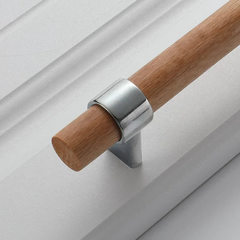 Wood Handles for Furniture Bronze in Cabinet Pulls and Modern Black Kitchen Doors Drawer Kids Gold Adjustable Knobs 128mm 160mm Oasis Select A Silk Polishing Single hole