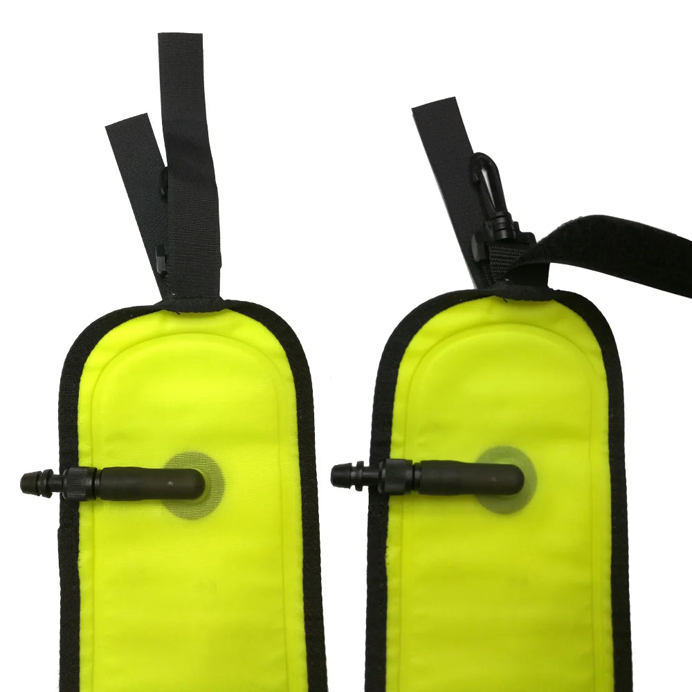 110cm Scuba Diving Surface Marker Buoy SMB Signal Tube Safety Sausage SMB Gear for Underwater Spearfishing Snorkeling Diver Oasis Select