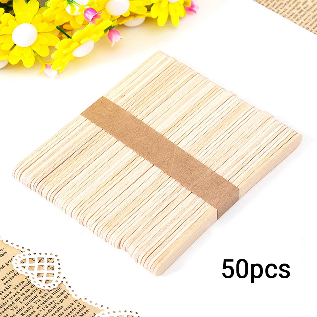 50/100/150pcs DIY wooden sticks, gift making, miniature scenes, mini houses, fairy gardens, dollhouses, handmade accessories. Oasis Select 50PCS