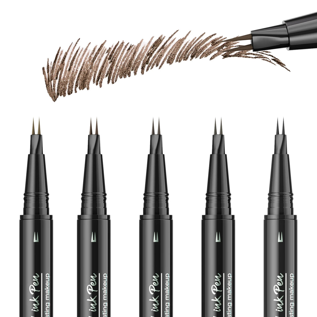 Hello Kiss 2-in-1 Microblading Eyebrow Pen | Waterproof Brow Pencil