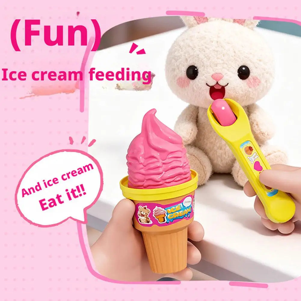 New 8PCS/Set Simulation Food Feeding Toys with Storage Box - Sweet Rice Ball Pudding Feeding Toy Kids Role Play Early Education Oasis Select