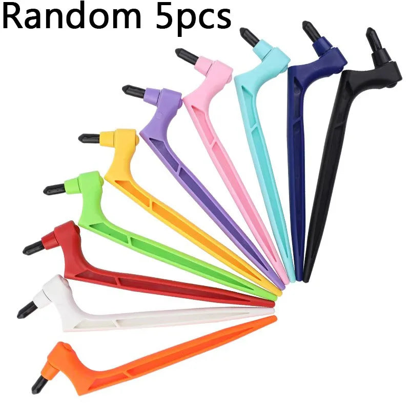1/5/6Sets Craft Cutting Tools With 360 Degree Rotating Blade Paper-Cutter Art Carving Pen Tool Stainless Steel Cutter Knife Oasis Select Random 5pcs