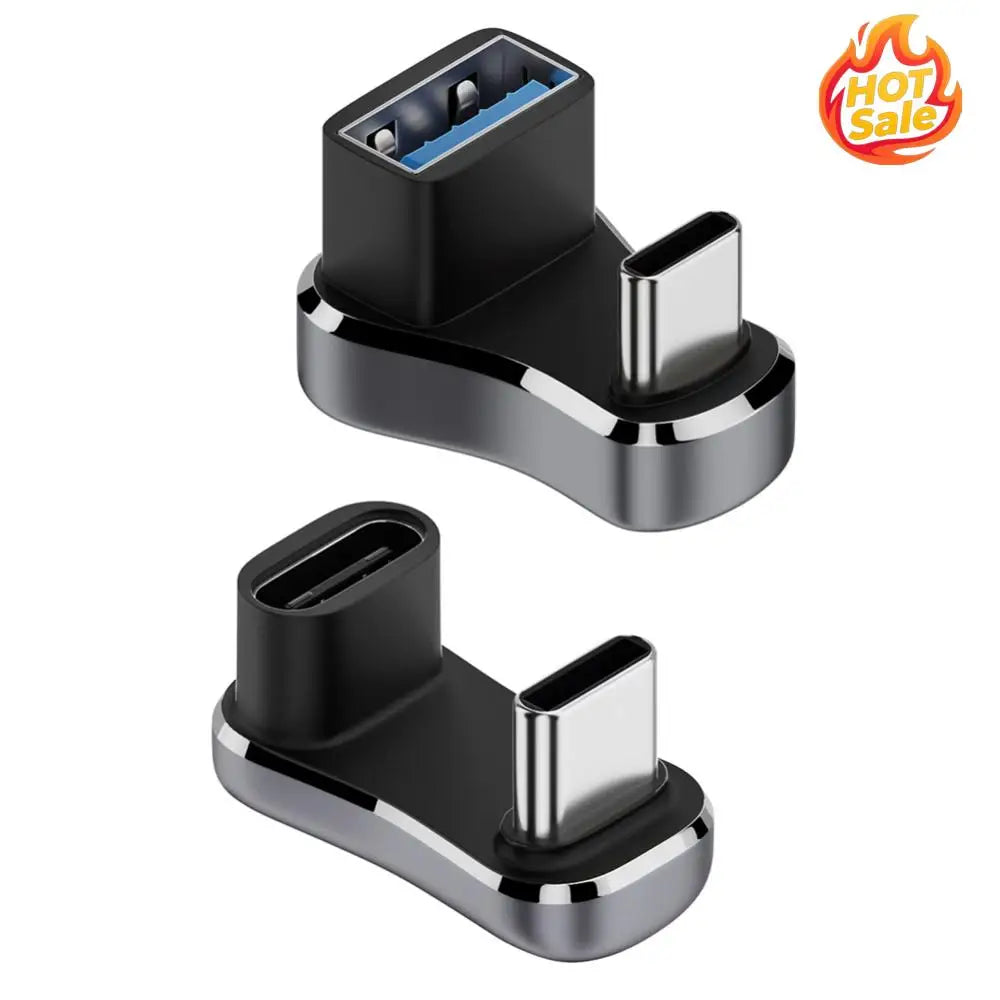 Type C/USB Female To Type C Male Adapter 140W 20Gbps Portable Convertor USB3.1 10Gbps 4K 60Hz for Mobile Phone Keyboard Mouse Oasis Select