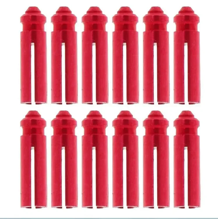 12PC Aluminum Dart Flight Savers Protectors Dart Accessories Oasis Select Red
