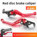 Brake handle, motorcycle modification handle, disc brake horn handle, handlebar, pull rod brake lever Oasis Select Red