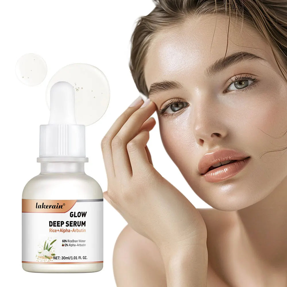 Rice Water & Alpha Arbutin Glow Face Serum 30ml | K-Beauty