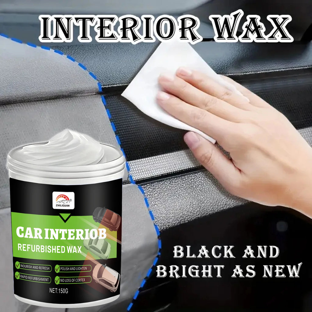 Car Plastic Repair Wax – Dashboard, Tire & Scratch Restorer